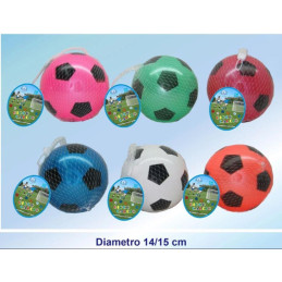 PALLINA CALCIO 6 COLORI 