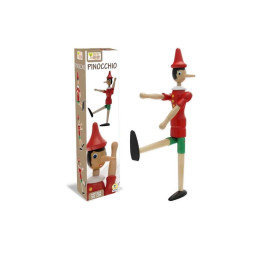 PINOCCHIO IN LEGNO GRANDE CM.50