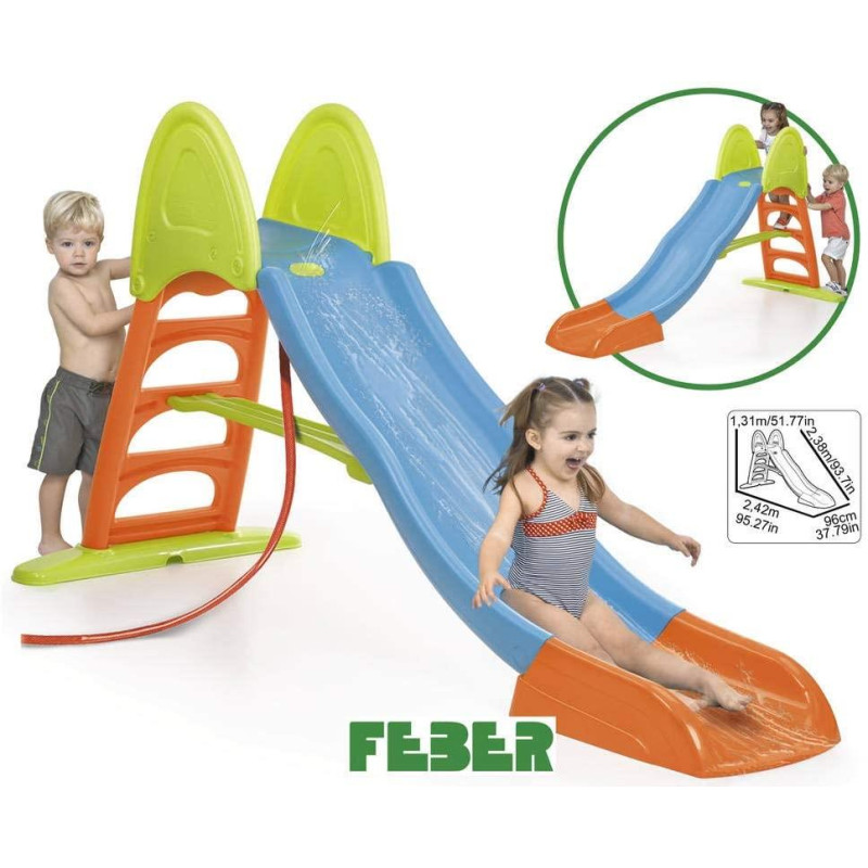 SUPER MEGA SLIDE WITH WATER 244x97x134 H CM
