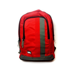 ZAINO TEEN STRIP ROSSO KUBO