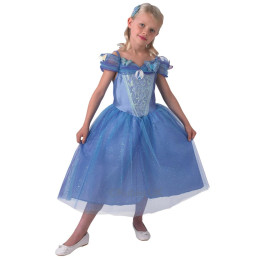 COSTUME CENERENTOLA TAGLIA L 7-8 LIVE B.NA