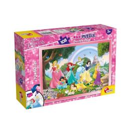 PUZZLE  DF MAXI 108 PRINCESS RAINBOW WORLD