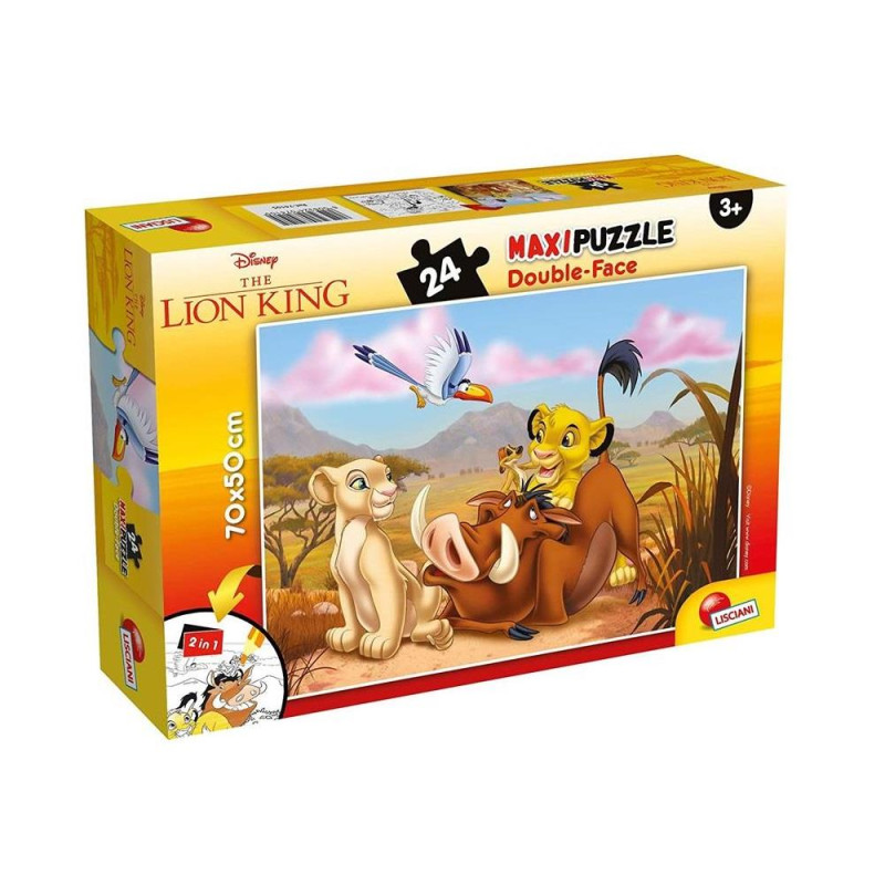 PUZZLE DF SUPERMAXI 24 LION KING