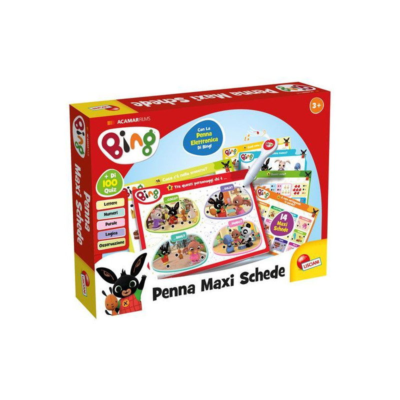 BING PENNA MAXI SCHEDE