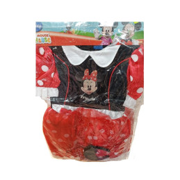 COSTUME MINNIE ROSSA ANNI 9-10