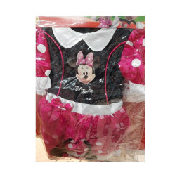 COSTUME MINNIE ROSA 7/8 ANNI