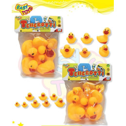 TENEROTTI 6 E 8 PEZZI PAPERE 27 X 19,5 CM.