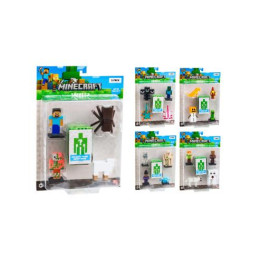 MINECRAFT 3D PACK 5 PERSONAGGI