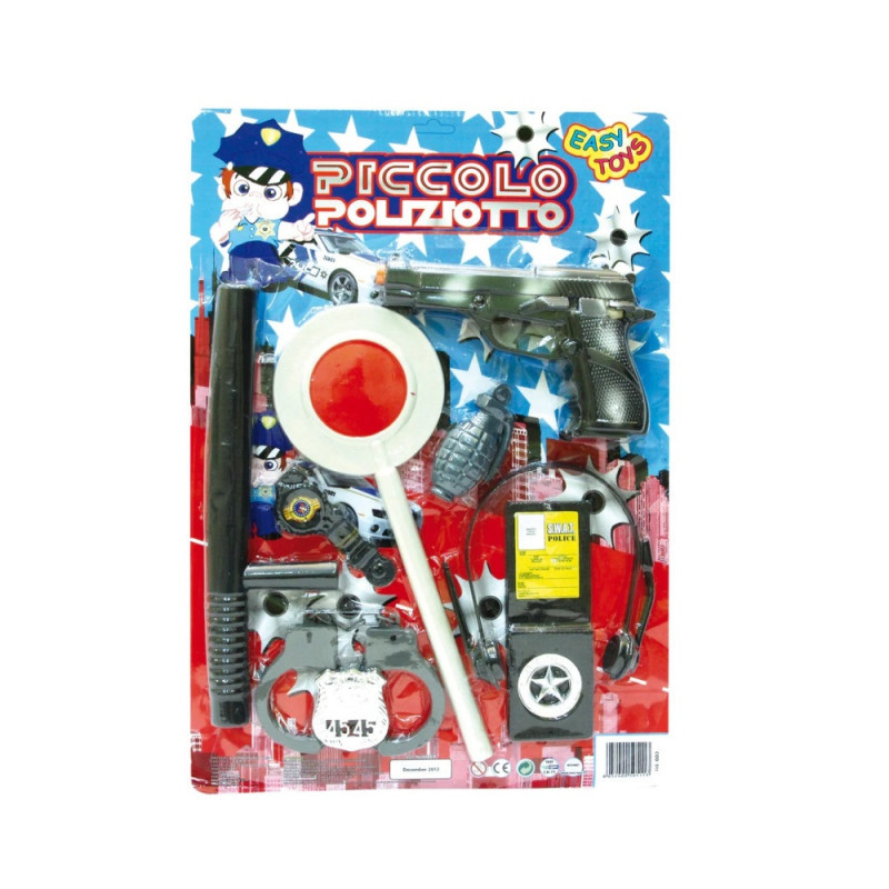 BLISTER PICCOLO POLIZIOTTO