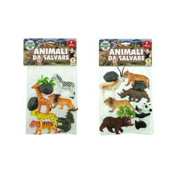 BUSTA ANIMALI DA SALVARE 9 PEZZI 2 ASS.