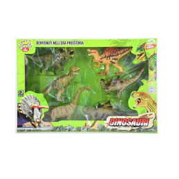 BOX DINOSAURI 20 CM.6 PEZZI
