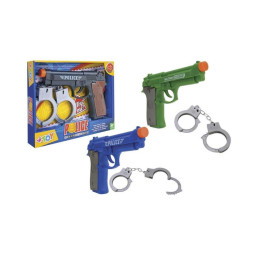 PISTOLA B/O CON SUONI+MANETTE
