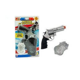 BLISTER PISTOLA CON SUONO POLICE 