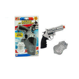 BLISTER PISTOLA CON SUONO POLICE 