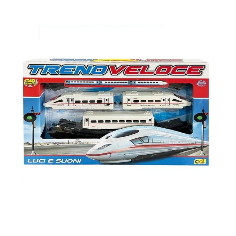 TRENO VELOCE LUCI E SUONI B/O
