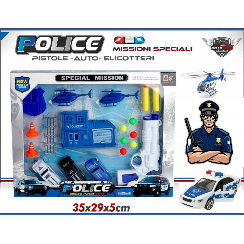 POLIZIOTTO ARMATO+ACCESSORI