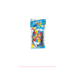 BLISTER ARCO E PISTOLA SOFT GUN CM.28,5X57 H.