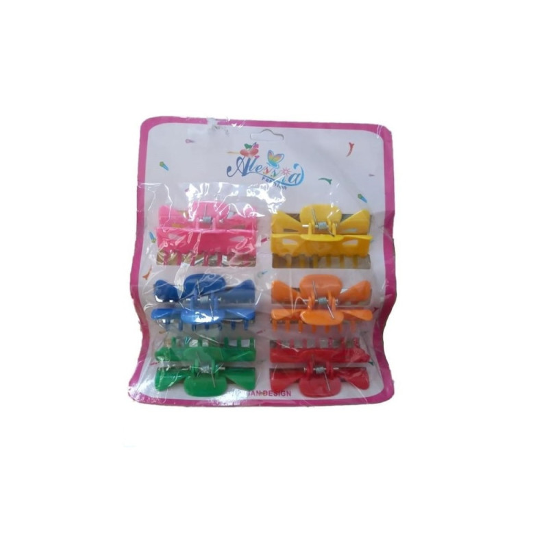 PINZA CAPELLI 6 PZ.