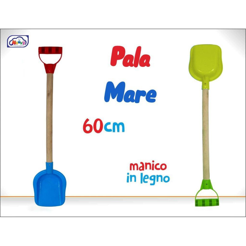 PALA CON MANICO LEGNO CM.61