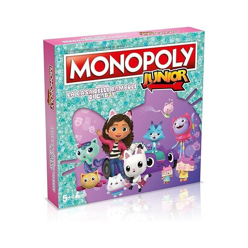 MONOPOLY JUNIOR LA CASA DELLE BAMBOLE GABBY