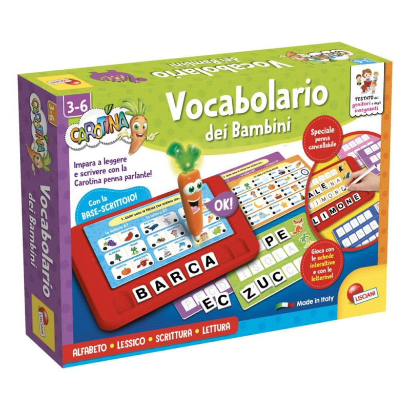  CAROTINA PENNA PARLANTE VOCABOLARIO DEI BAMBINI