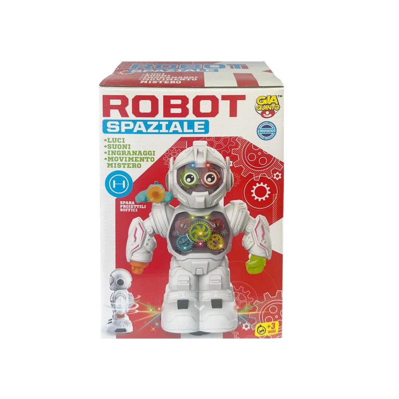 ROBOT CAMMINANTE E GIREVOLE 