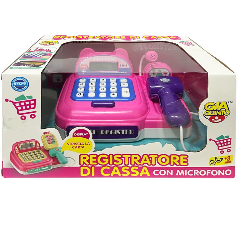 REGISTRATTORE DI CASSA CON MICROFONO 