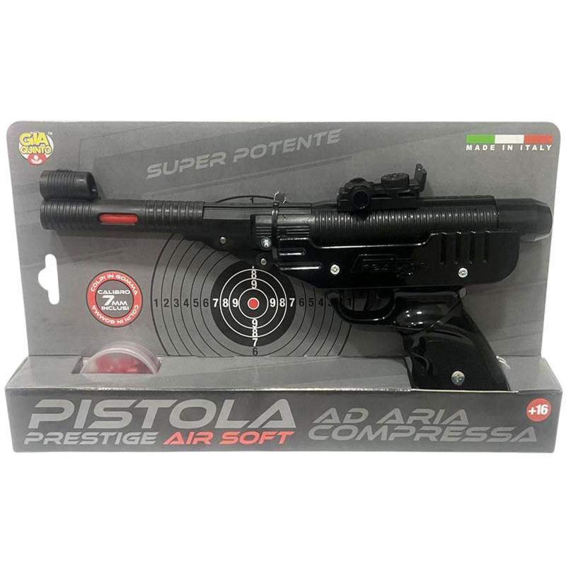 PISTOLA ARIA COMPRESSA COLPI 7MM.INCLUSI