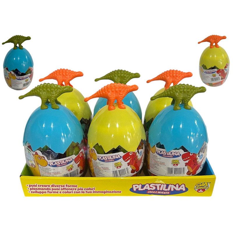 PLASTILINA OVETTO 24 COLORI CON 5 ACCESSORI