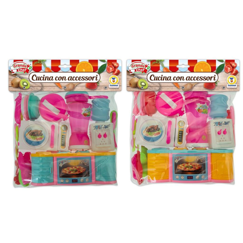 SET CUCINA MINI ELETTRODOMESTICI 