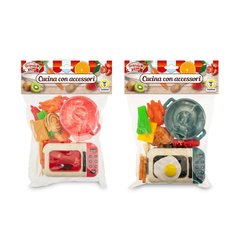 PLAYSET CUCINA CON MICROONDE