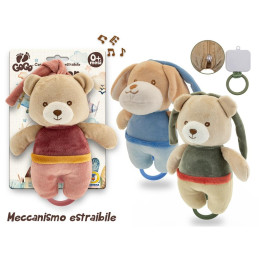 ORSETTO MORBIDOSO 21 CM.MECCANISMO ESTRAIBILE