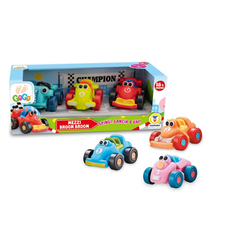 MEZZI BRUM BRUM RACING CARS 