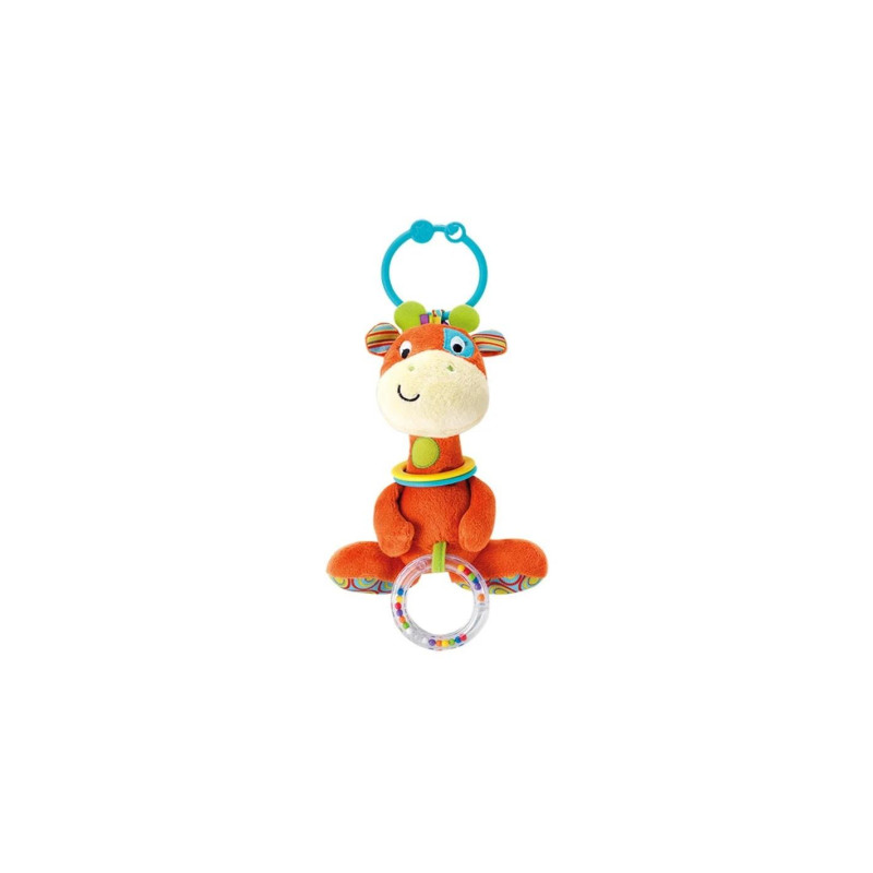 GIRAFFA CON SONAGLIO PELUCHE
