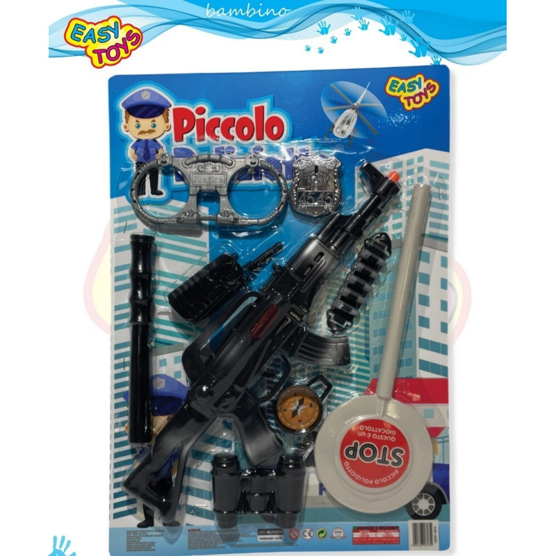 BLISTER PICCOLO POLIZIOTTO