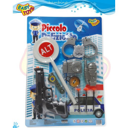 BLISTER POLIZIA PICCOLO POLIZIOTTO