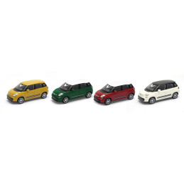 FIAT 500L SCALA 1:48 METALLO RETROCARICA