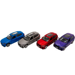 BMW X5M SCALA 1:40 METALLO RETROCARICA 