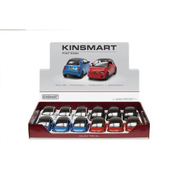 FIAT 500e SCALA 1:28 METALLO RETROCARICA
