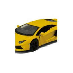 LAMBORGHINI AVENTADOR SCALA 1:38 METALLO RETROCARICA