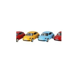 VOLKSWAGEN NEW BEETLE SCALA 1:32 METALLO RETROCARICA