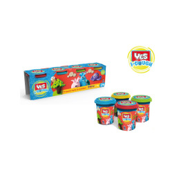 PLASTILINA 4 VASETTI 112 GR.