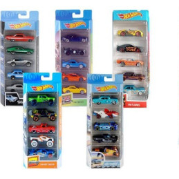 HOT WHEELS  PACK 5 VEICOLI 