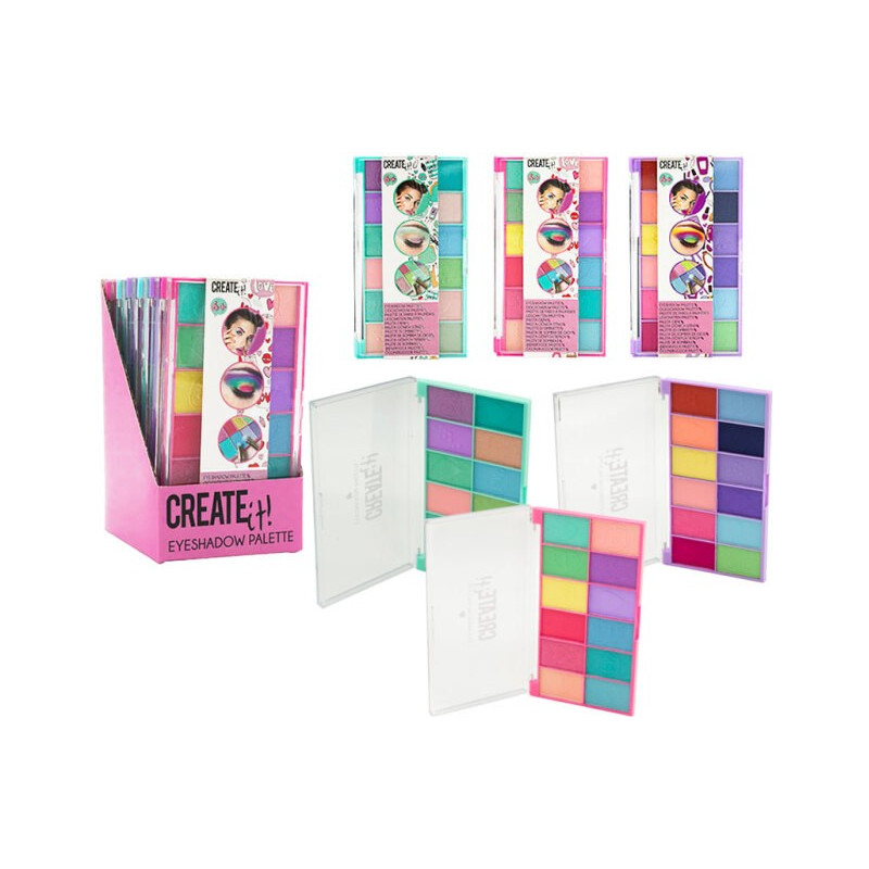 CREATE IT! PALETTE 12 OMBRETTI 3 PALETTE  