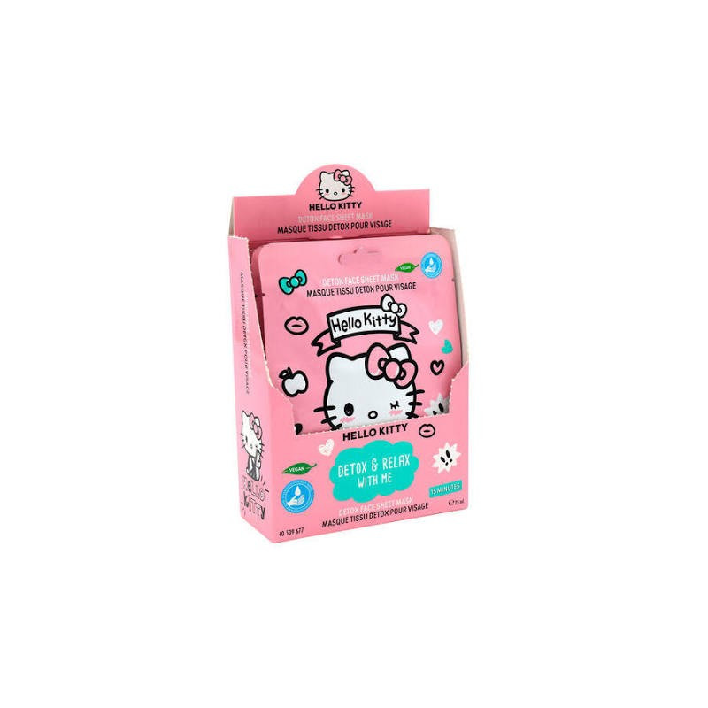 MASCHERA VISO DETOX DI HELLO KITTY 