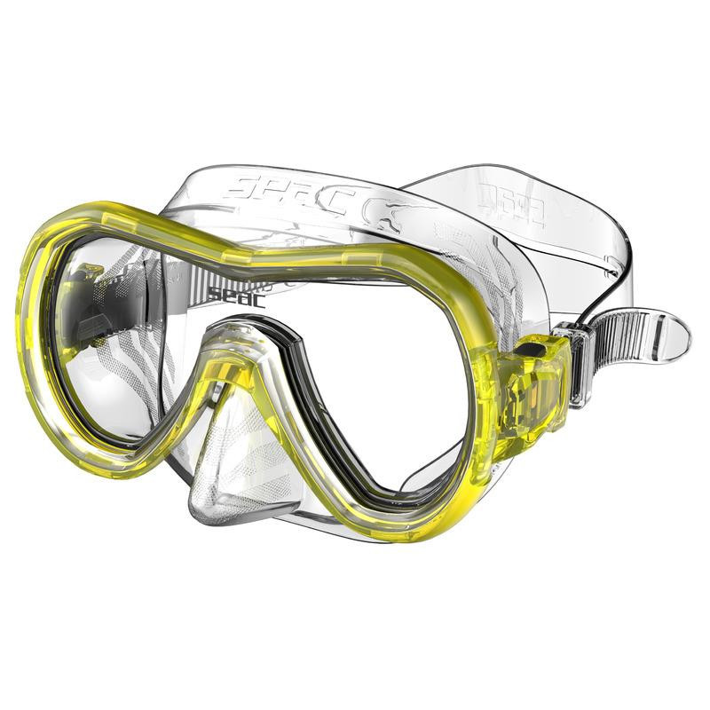 MASCHERA PANAREA MD GIALLO 7/13 ANNI