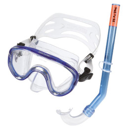 SET MASCHERA MARINA SLT BLU 3/8 ANNI