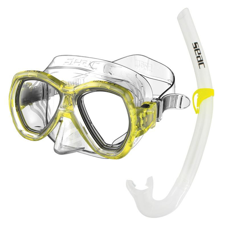 SET MASCHERA ISCHIA MD GIALLO 7/13 ANNI