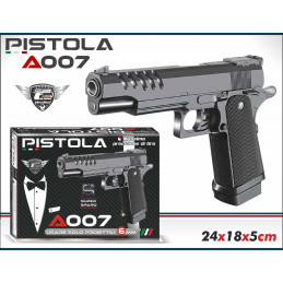 PISTOLA 007  24X18X4.30 CM.