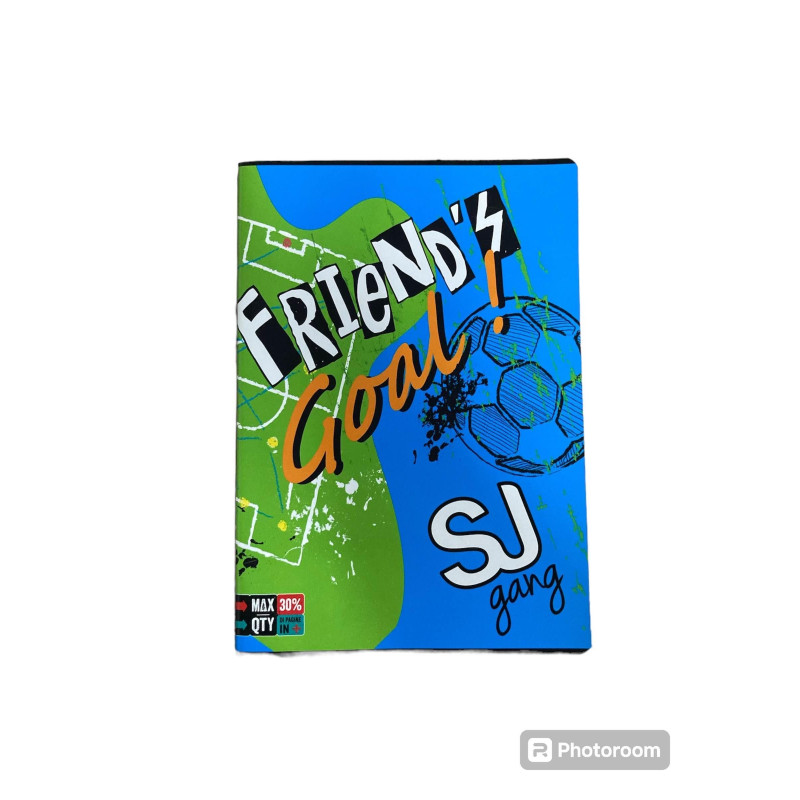 QUADERNO MAXI 96/100 SJ GANG BOY RIG.B
